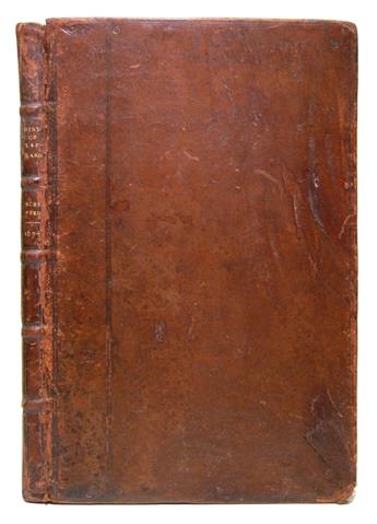 SCHEFFER, JOHANNES. The History of Lapland. 1674